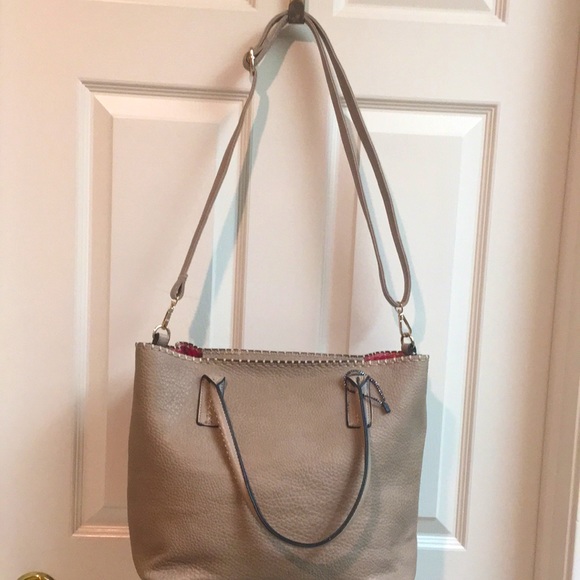 Pebbled Leather Cross-Body Bag - Picture 2 of 14